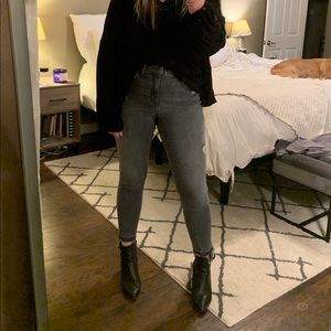 Universal Threads faded black jeans